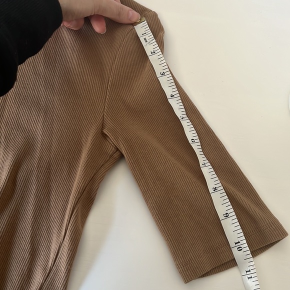 Turtleneck | Ribbed T Shirt - Picture 7 of 9